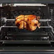ELBA ELECTRIC COOKER 4 GAS BURNERS 2 HOT PLATES 85CM SS - image 3