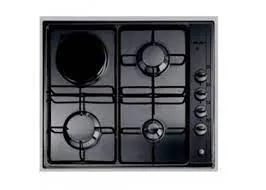 ELBA HOB WITH HOT PLATE & SAFETY   60CM   BLACK