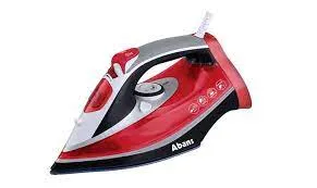 ABANS STEAM IRON RED