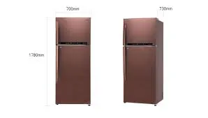 LG REFRIGERATOR 471L AMBER STEEL - image 3