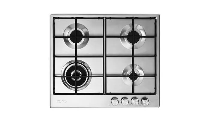 Elba Elio Full Gas Hob - 60Cm - Ss Wok Stand