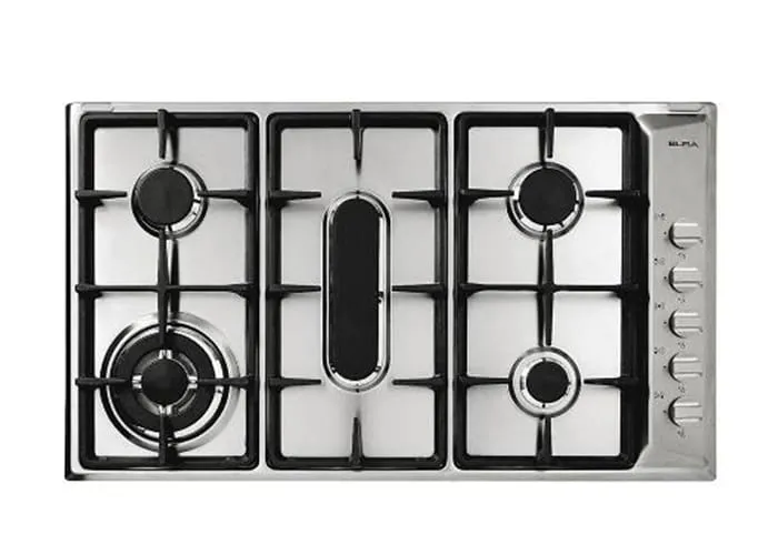 Elba 5 Gas Hob - 90Cm - Ss With Safety
