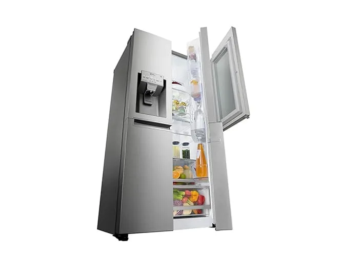 Lg-Refrigerator  668L, Door In Door Sxs-Nobel Steel - image 3