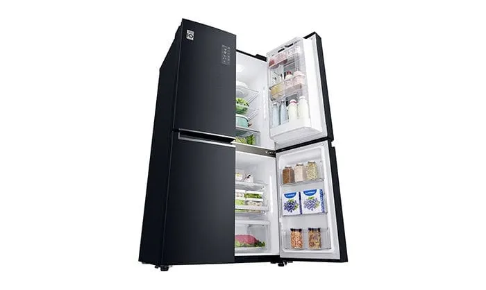Lg-Refrigerator In Cbu Type (Instaview, 725L)-Matt Black - image 3