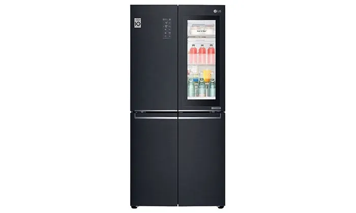 Lg  Refrigerator S/S  Instaview D/D 594L-Matte Black  - image 1