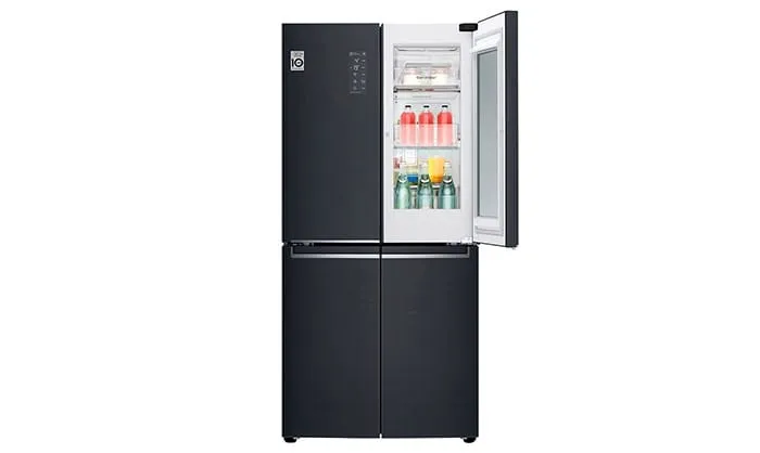 Lg  Refrigerator S/S  Instaview D/D 594L-Matte Black  - image 2