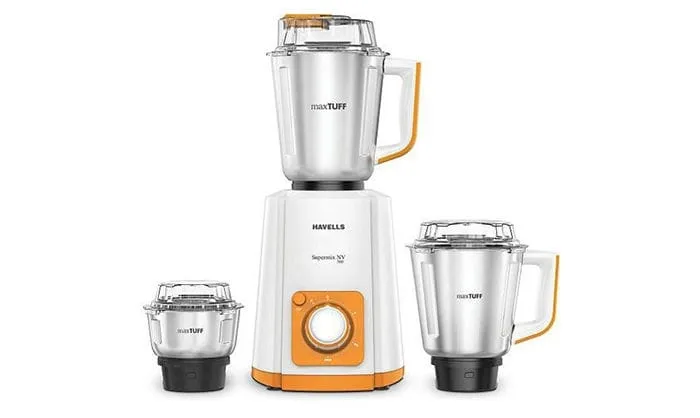 Havells Supermix Nv Mixer Grinder 500W Orange