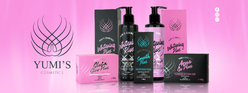 Yumi's Cosmetics store banner