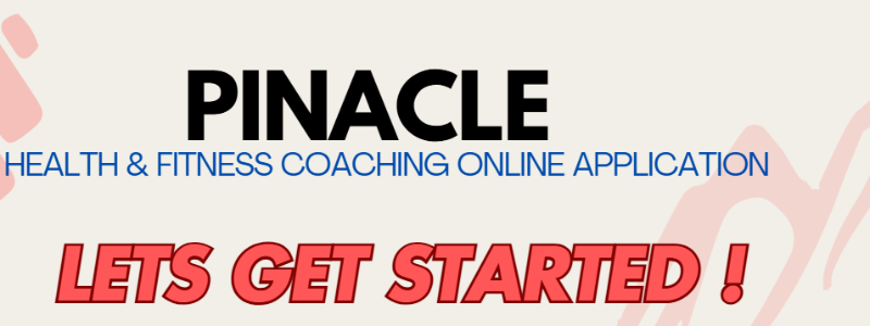 PINACLE health & fitness HQ store banner