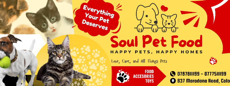 soul pet food store banner