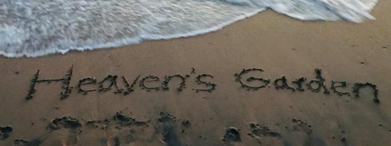 Heaven's garden store banner