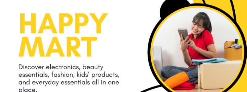 Happy Mart store banner