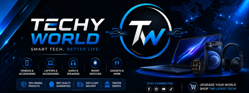 Techy World store banner