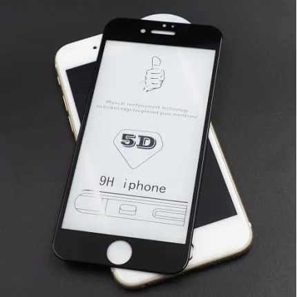 5D Tempered Glass  Protector for iPhone SE / iPhone 5s - image 3