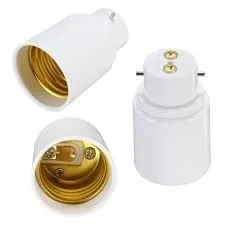 B22 to E27 Screw Socket Bulb Lamp Holder Converter - image 2