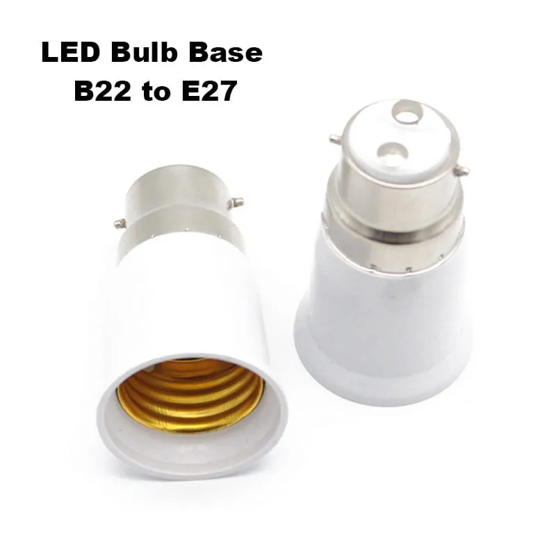 B22 to E27 Screw Socket Bulb Lamp Holder Converter - image 3