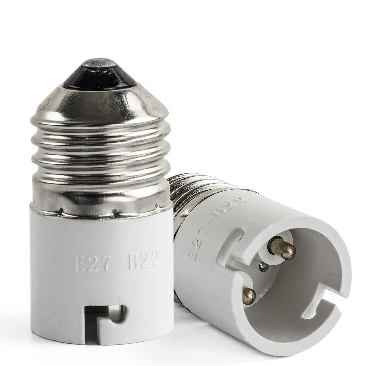 Prop It Up Plastic E27 to B22 Screw Base Socket