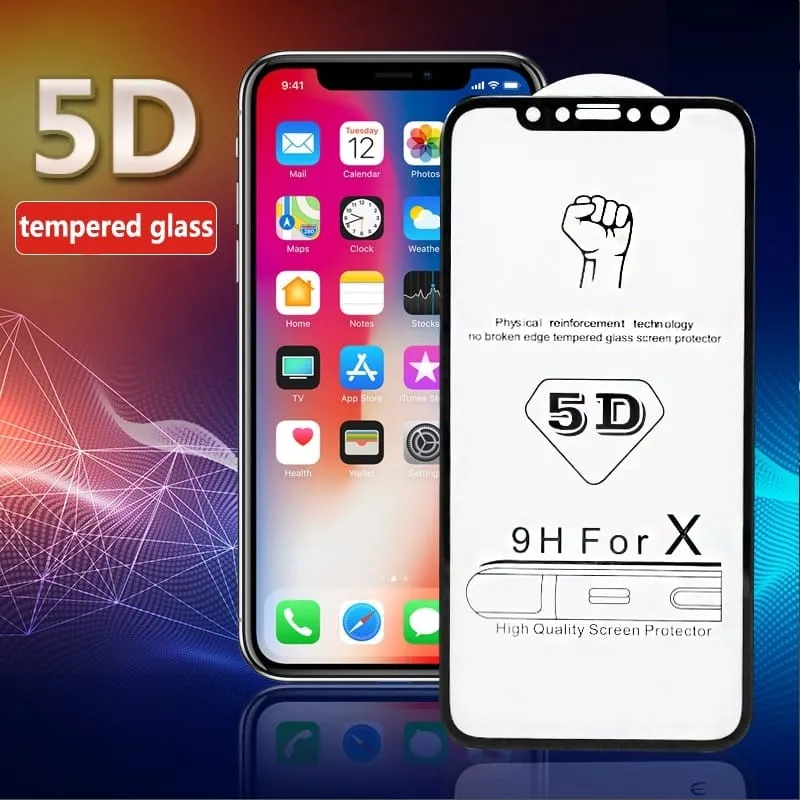 New 5D 9H Protective Glass For iPhone XR / iPhone 11 - image 3