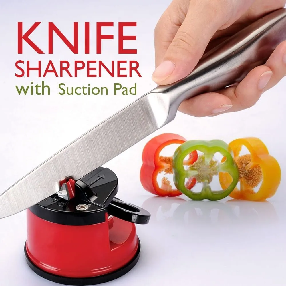 Knife sharpener With Suction Pad Household Tool