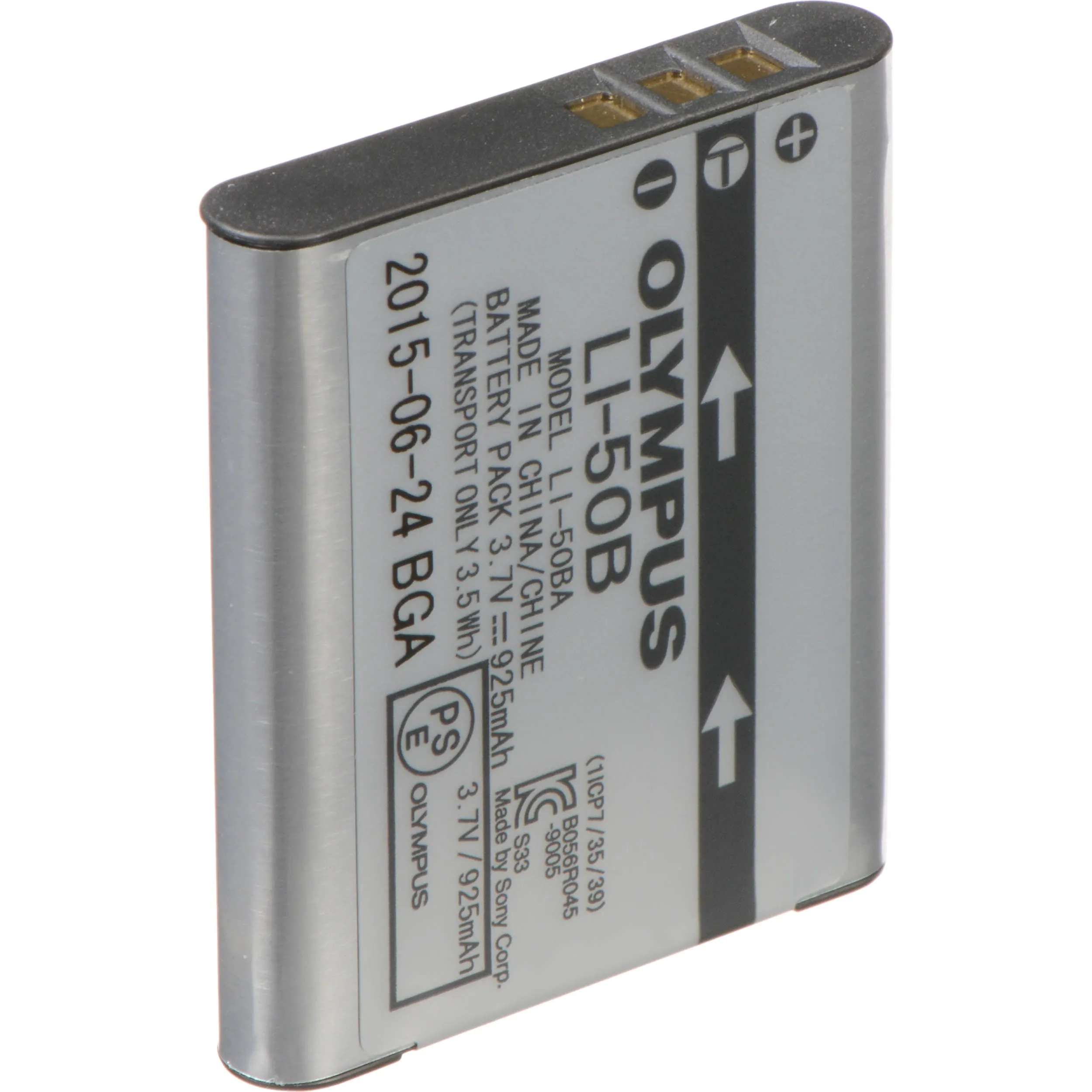 Olympus Li-50B Battery 3.7V / 3.4Wh / 925mAh Original - image 2