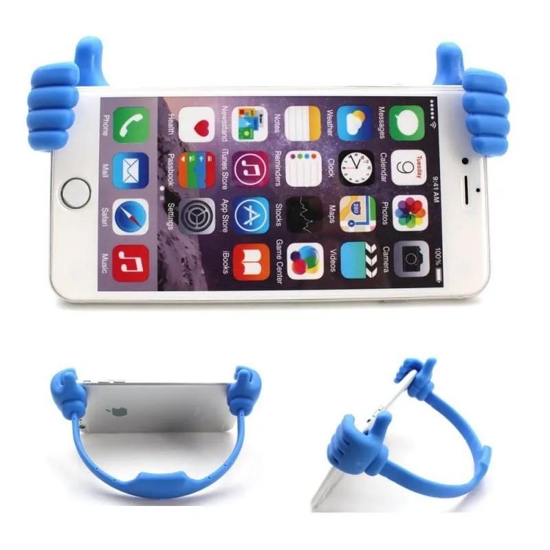 OK Stand Universal Car Desktop Stand Mount Thumb Hand Holder For Cell Phone Tablet Lazy Flexible Tablet Phone Holder Desktop - image 1