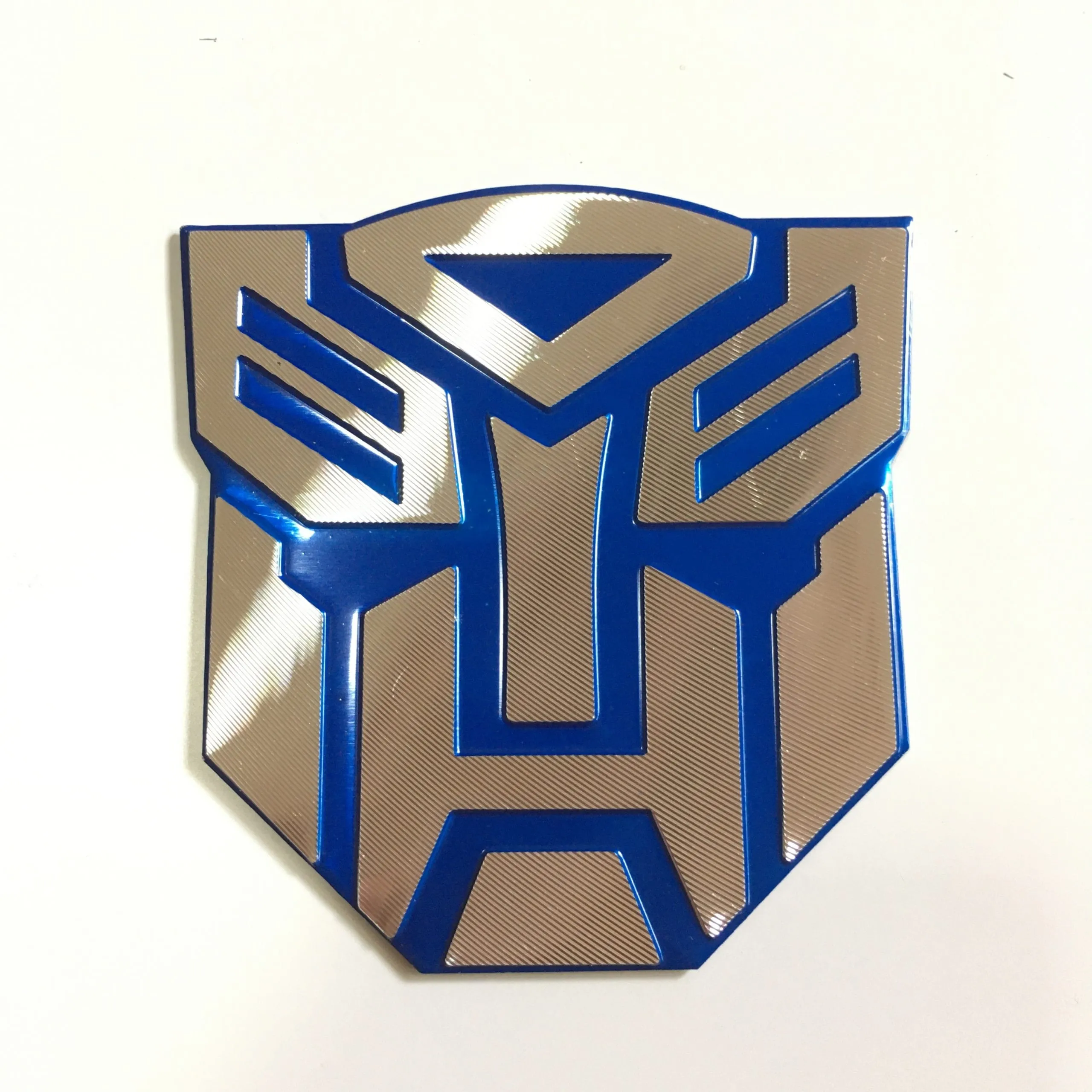 Transformas Sports Sticker 3D Chrome Badge Logo 3M - image 2