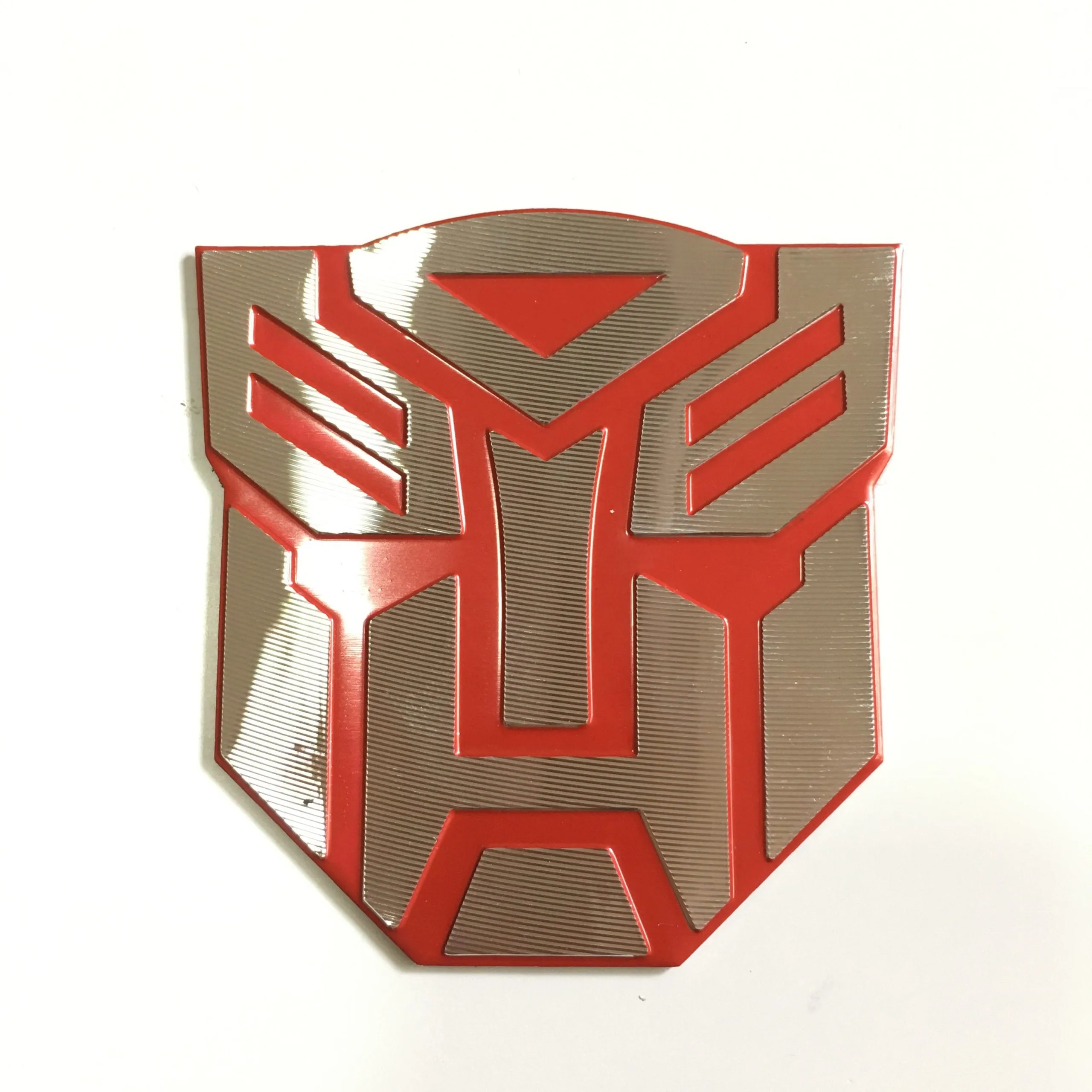 Transformas Sports Sticker 3D Chrome Badge Logo 3M - image 3