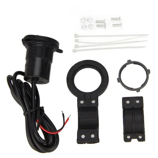 Motorcycle 12V USB Charger Cellphone DC 5V/1A - image 2