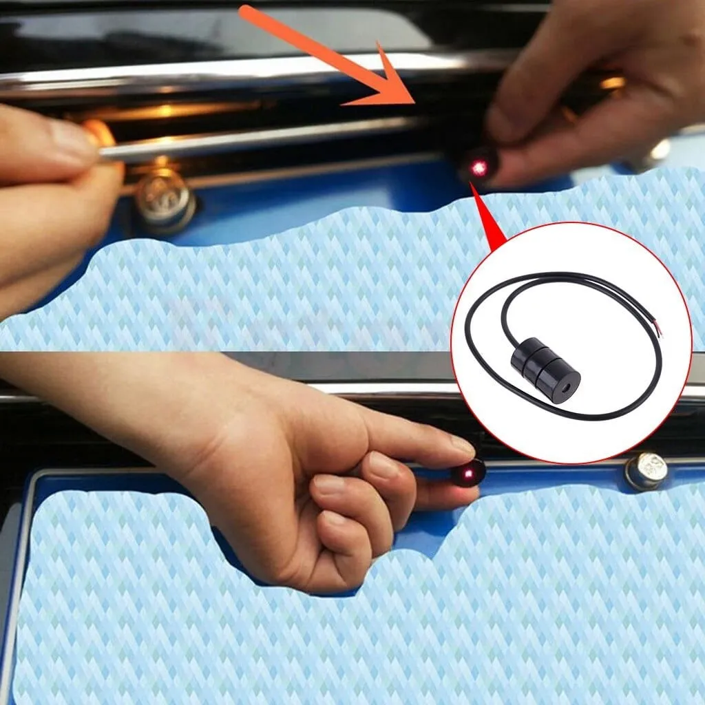 Car  Anti Collision Tail Rear Fog Laser Caution Light - image 3