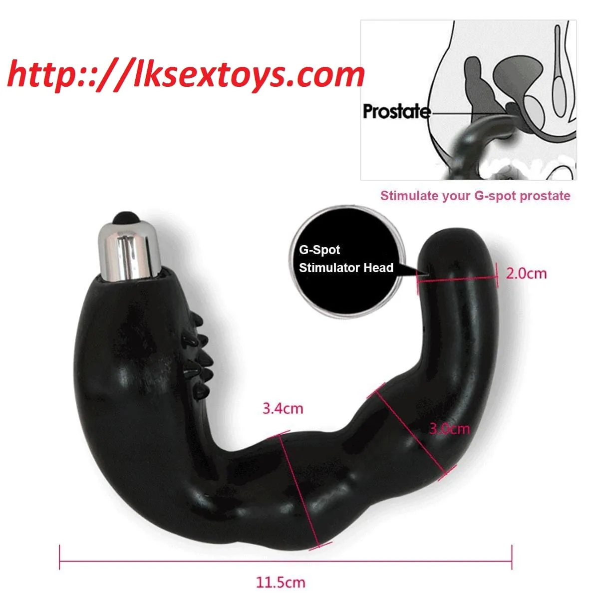 Male Prostate Massager Sex Toy - image 6