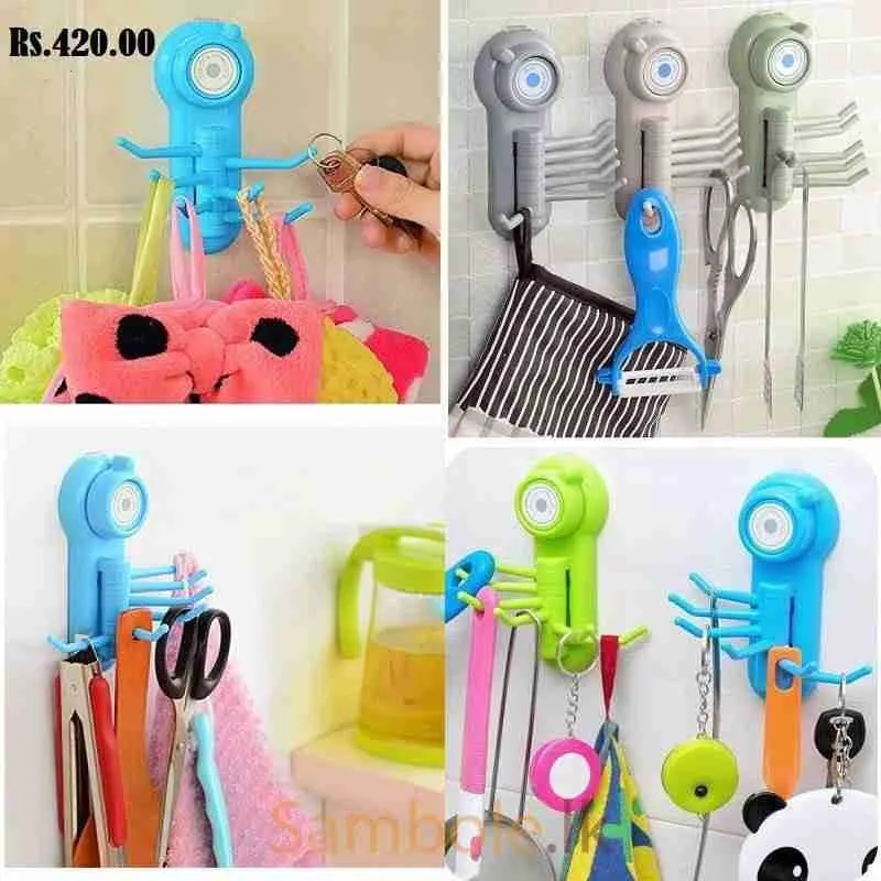 Powerful Suction Cup Hook Random color 1 pcs - image 3