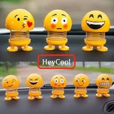 Cute Emoji Mini Shaking Face Springs Dancing Pack of 6 - image 2