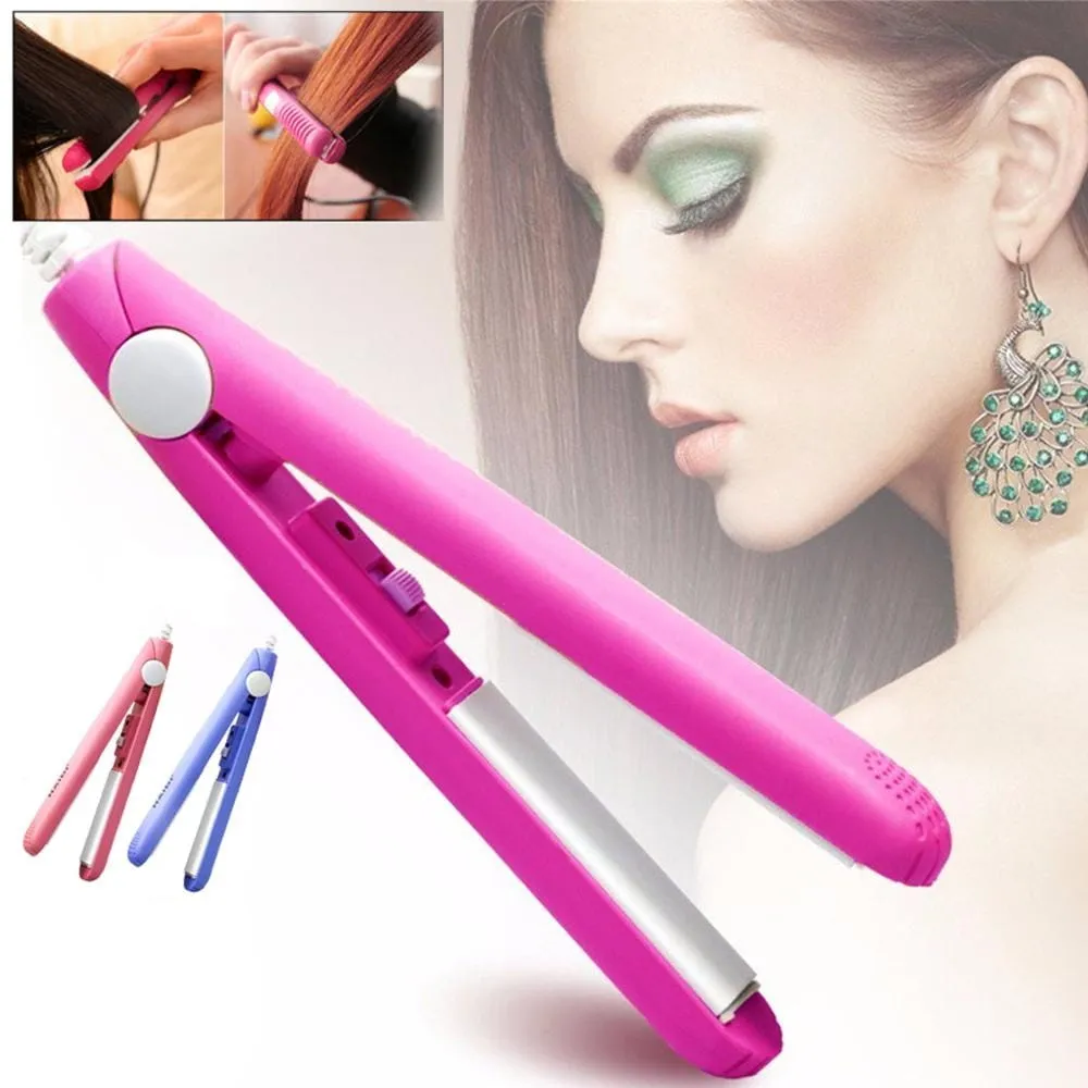 Mini Travel Hair Straightener Flat Iron 230 V - image 2