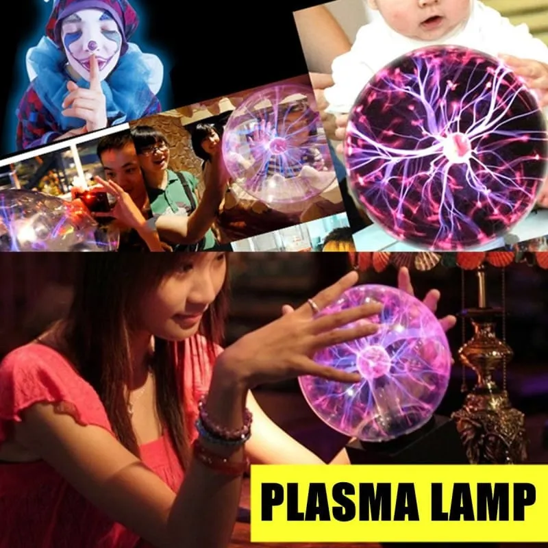 Magic Plasma Ball Lamp Crystal Neon Light 12V