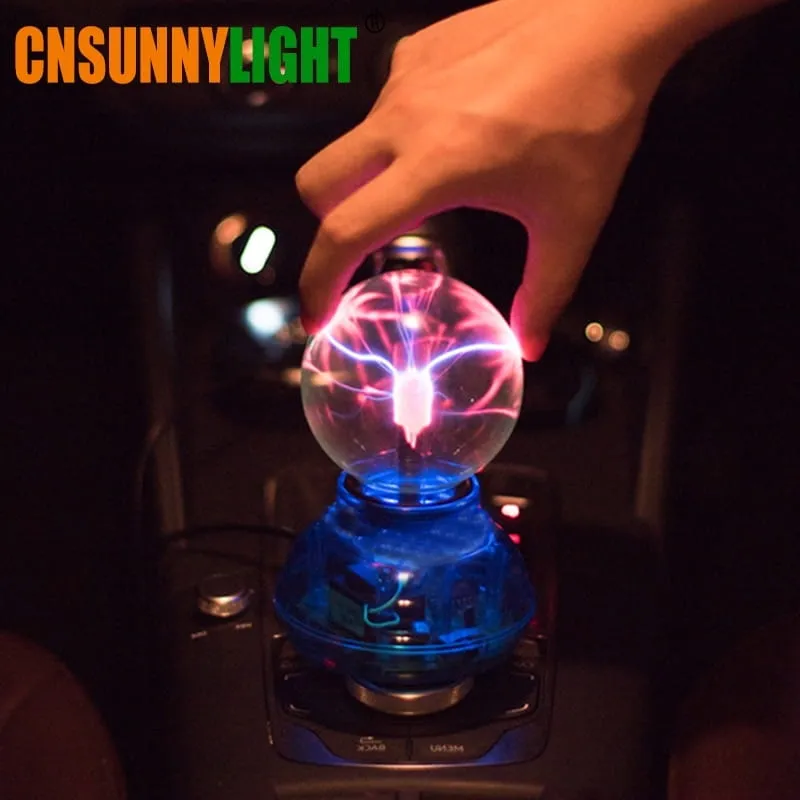 Magic Plasma Ball Lamp Crystal Neon Light 12V - image 2