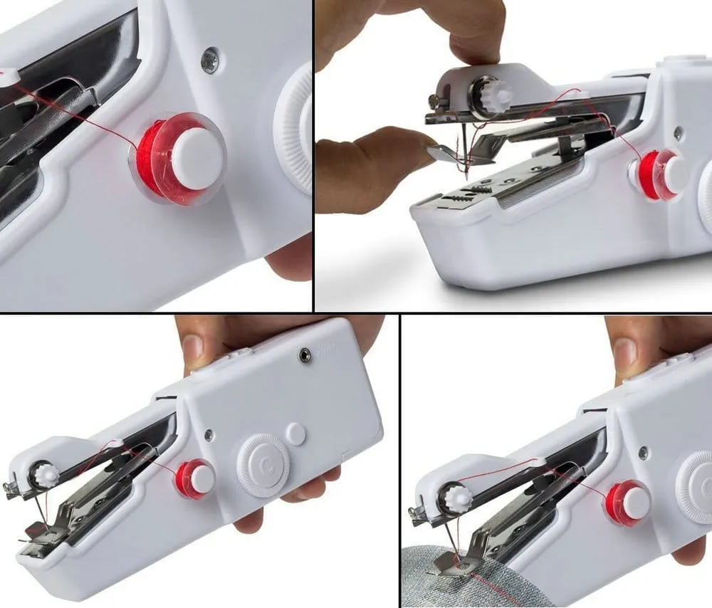 Electric Handheld Sewing Machine Mini Portable Cordless - image 2