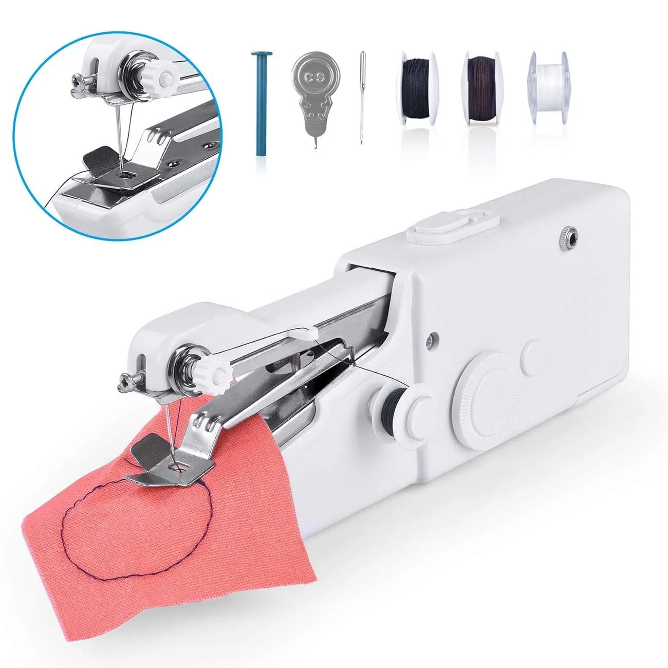 Electric Handheld Sewing Machine Mini Portable Cordless - image 4