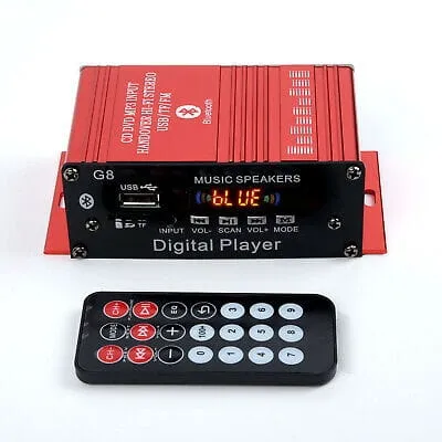 200W 12V Bluetooth Mini HiFi Digital Audio Power AMP - image 2
