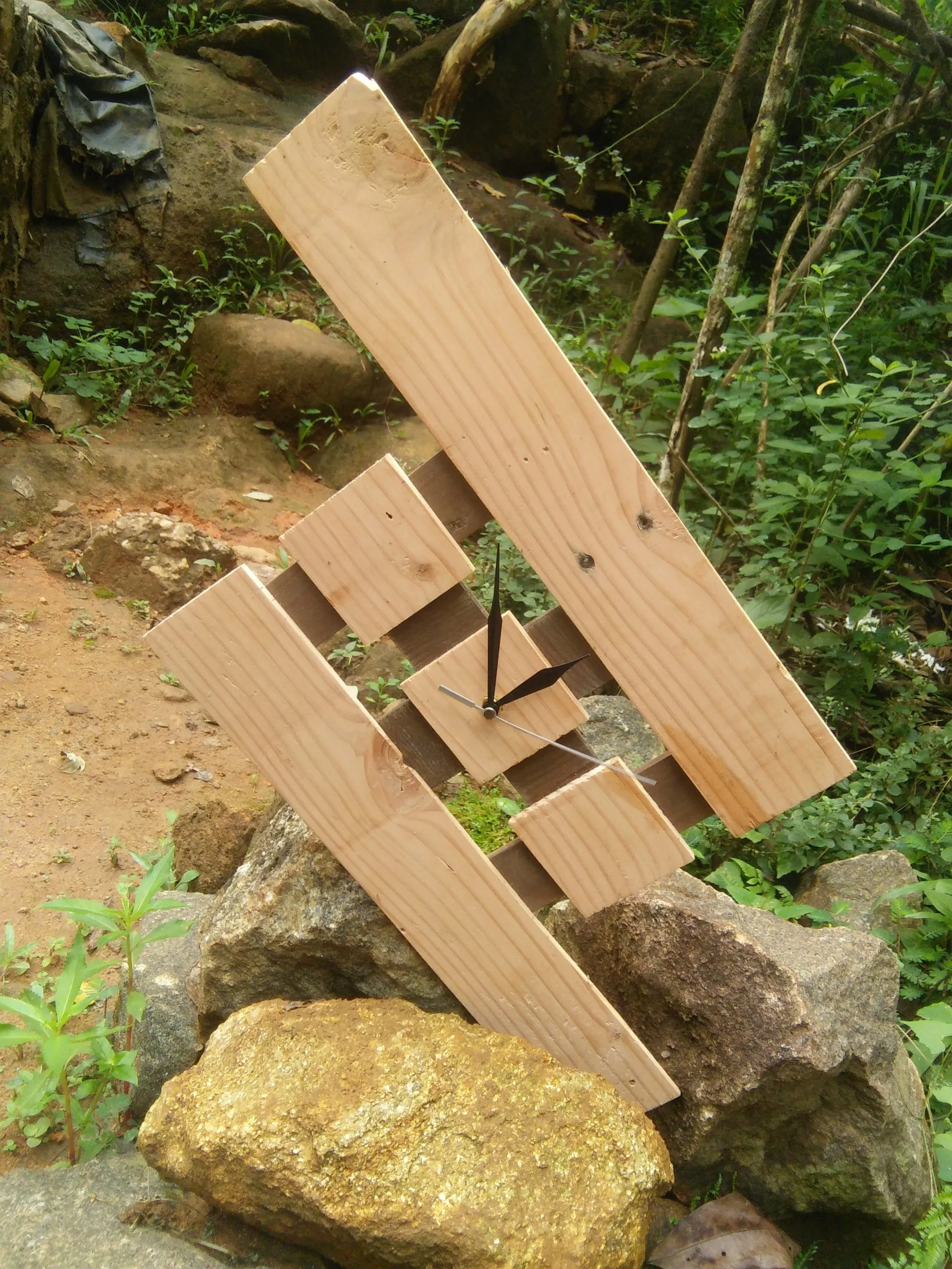 Wooden Wall Clock - image 3