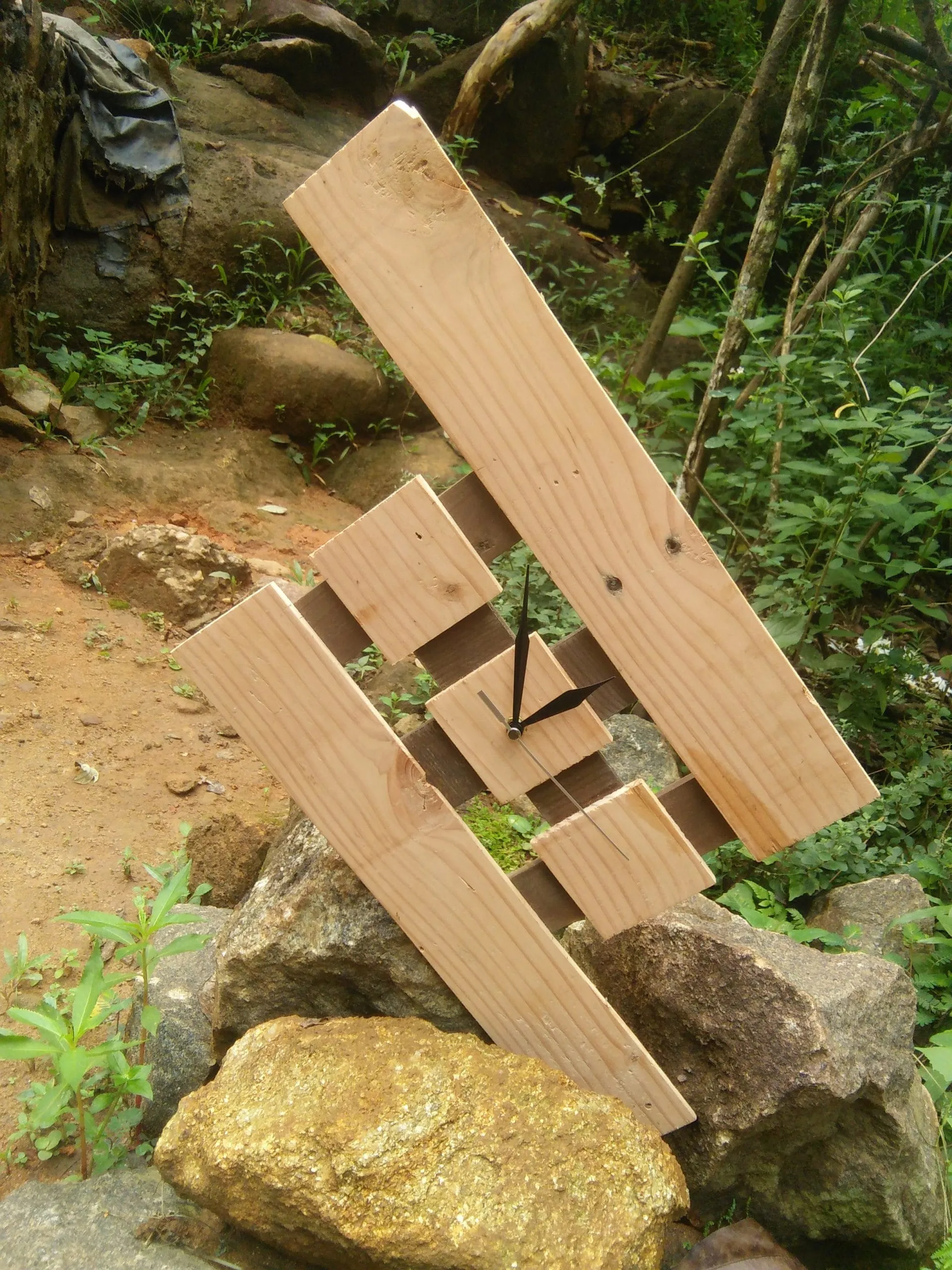 Wooden Wall Clock - image 4