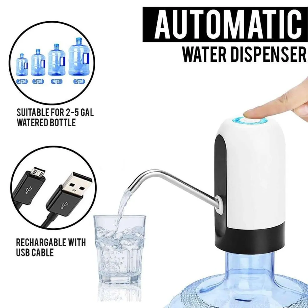 Water Pump 2.5 Gallon Water  dispenser USB Charging - image 3