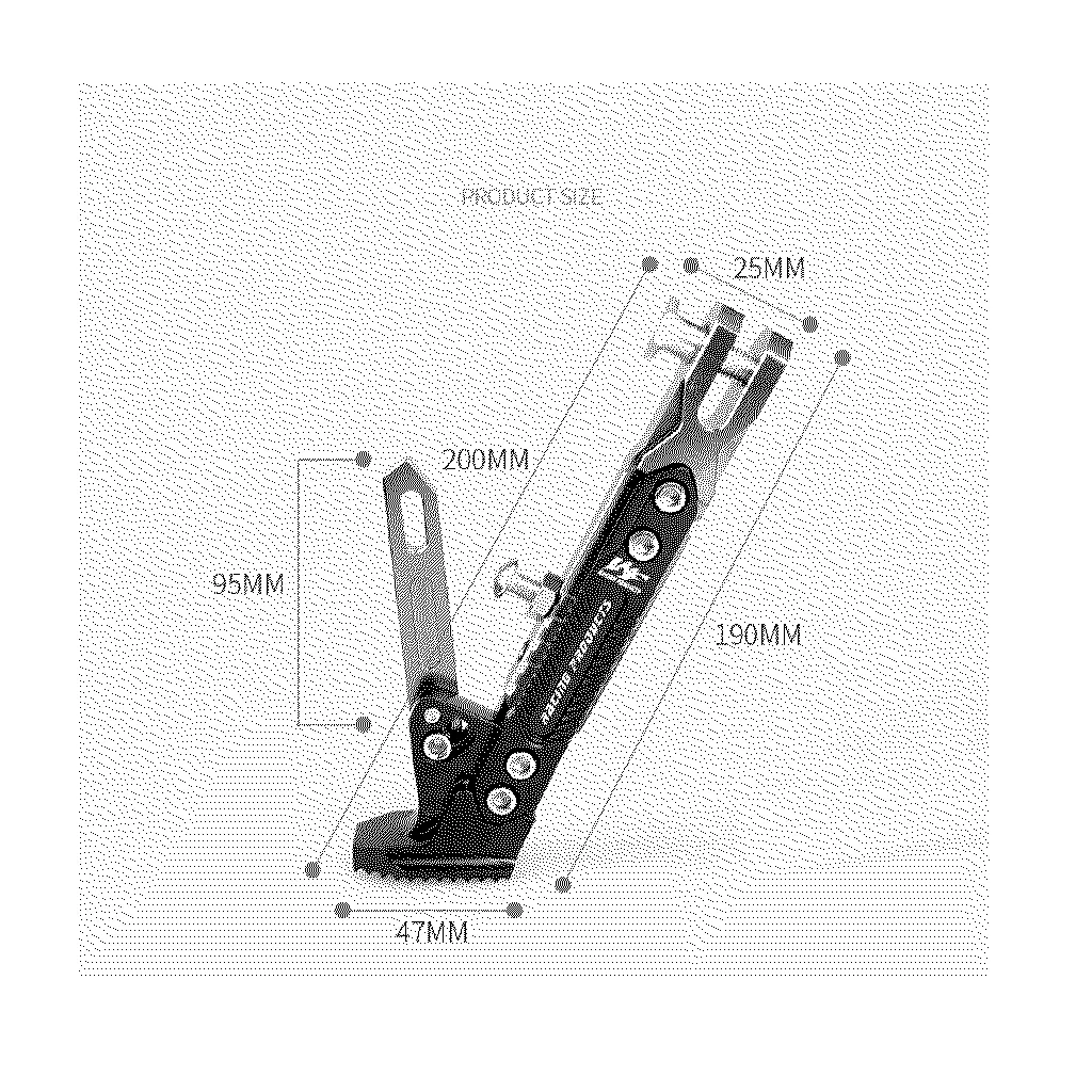 Aluminum Motorcycle Bike stand Adjustable Kick stand - image 2