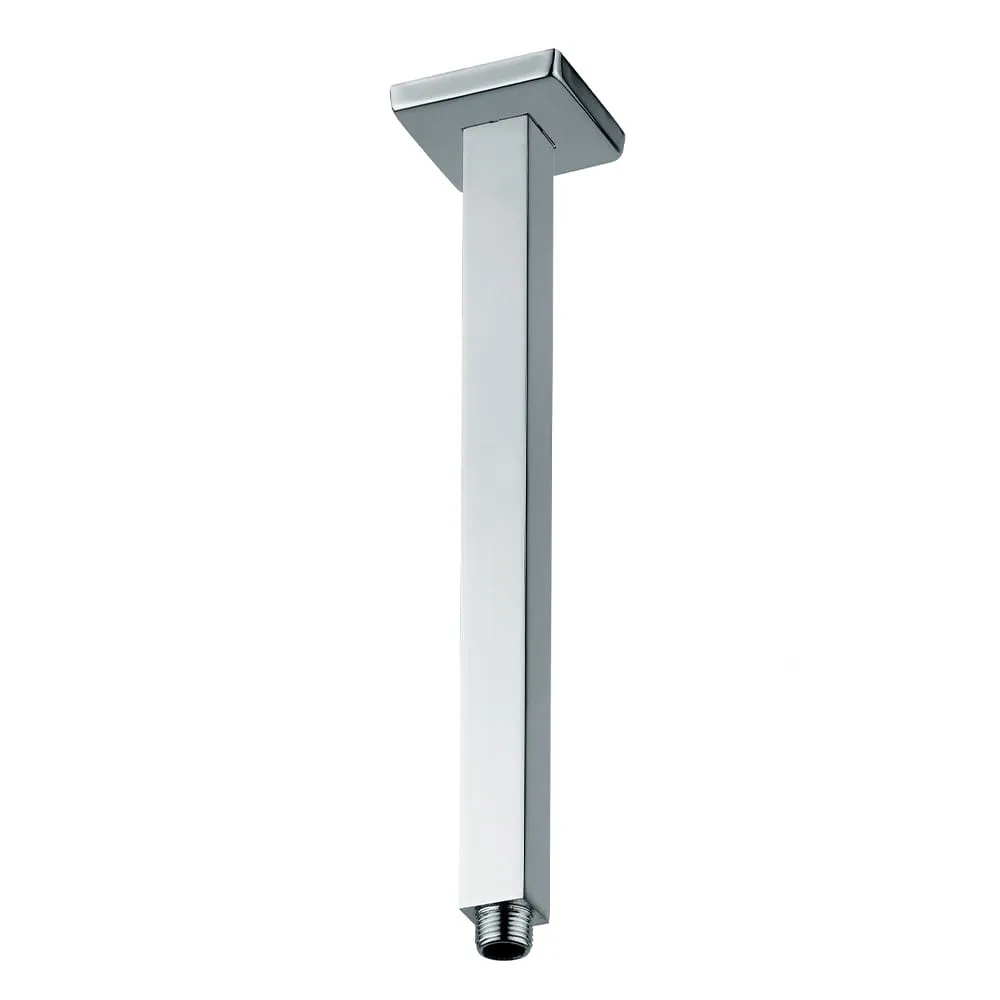 Corner I Brass Ceiling Arm, 500mm Long