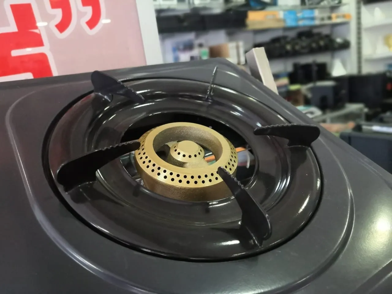Gas Cooker 2 Burners Non Stick - image 5