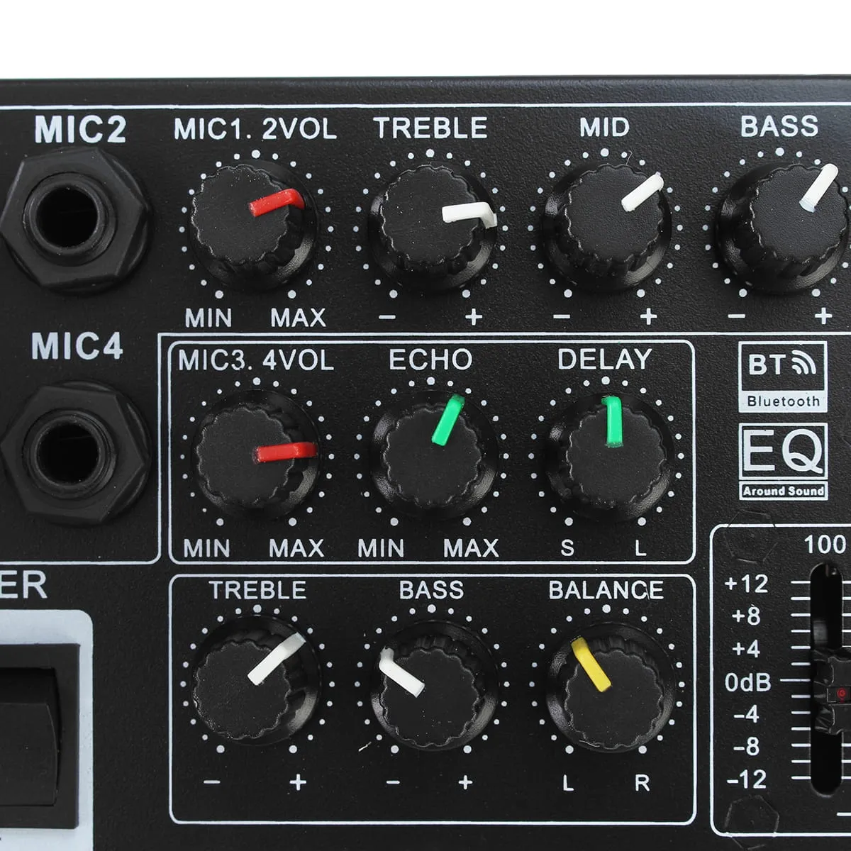 HiFi Amplifier 326BT 12V/220V BT FM USB 300W with Remote - image 3