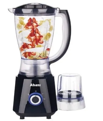 ABANS Blender with Grinder - Black
