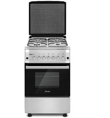 Abans Cooker Standing Cooker Burners with Oven- 50cm