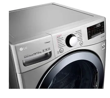 LG Washer & Dryer With Steam 19 KG - image 2
