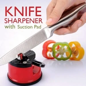 Knife sharpener With Suction Pad Household Tool