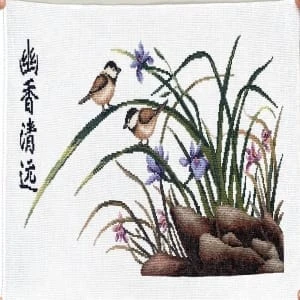 Wall hanging - cross stitch design